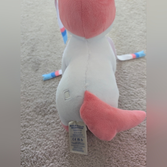 Build-A-Bear Workshop Pokemon Sylveon Stuffed Collectible 14" Plush No Sound - Picture 9 of 13